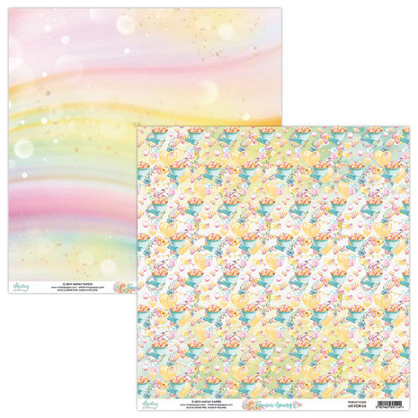 Mintay Forever Young 12x12 Inch Scrapbooking Paper Set (MT-FOR-07)