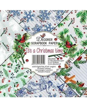 Decorer It's a Christmas Time 8x8 Inch Paper Pack (DECOR-B29-425)