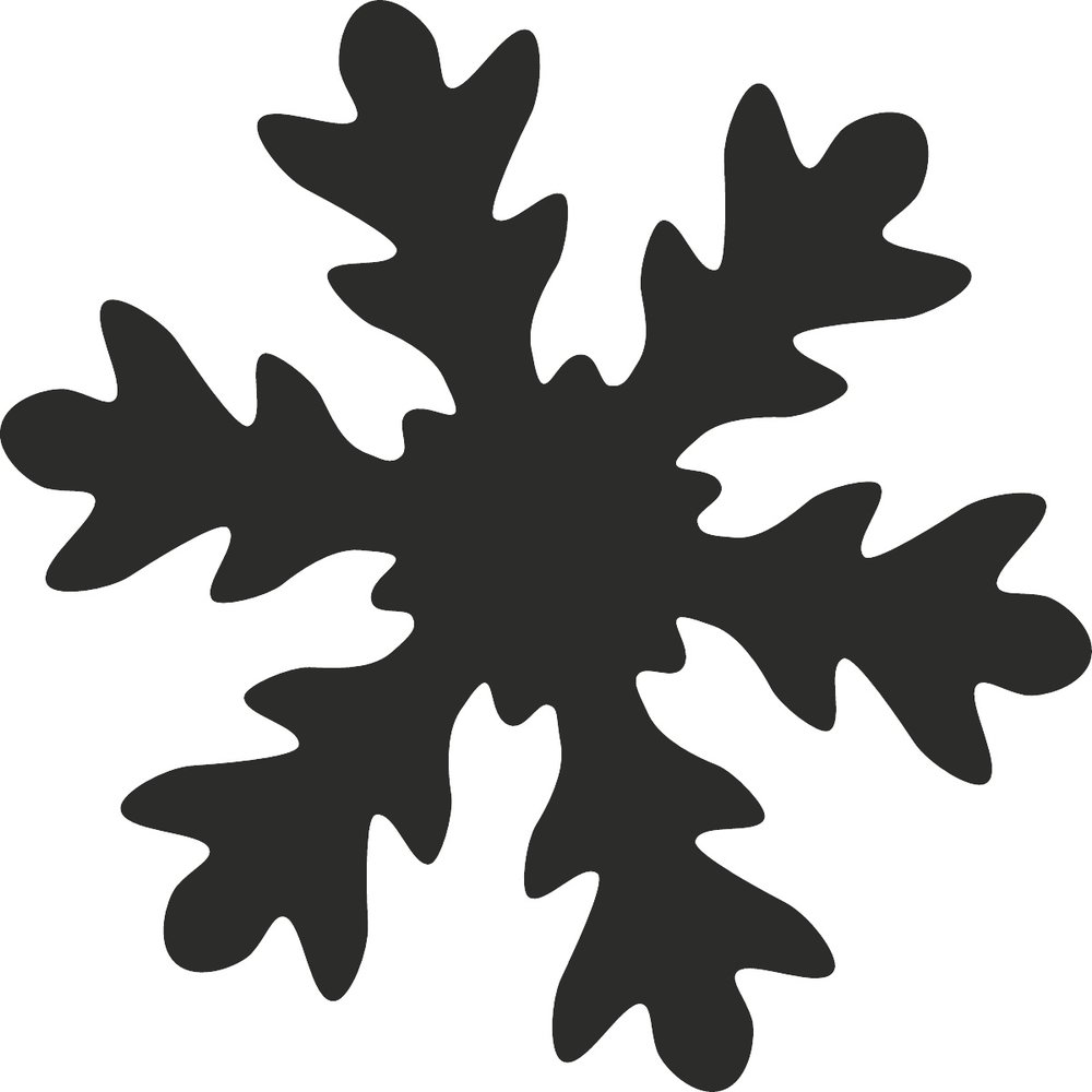 Heyda Motiefpons Groot Sneeuwvlok (203687544)