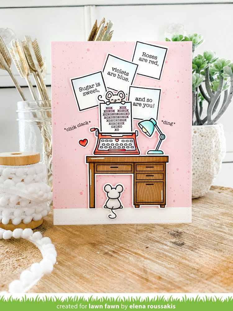 Lawn Fawn You're Just My Type Dies (LF2166)