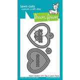 Lawn Fawn Heart Shaker Gift Tag Dies (LF2174)
