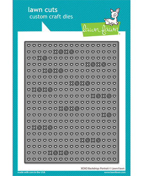 Lawn Fawn XOXO Backdrop: Portrait Dies (LF2179) Lawn Fawn XOXO Backdrop: Portrait Dies (LF2179)