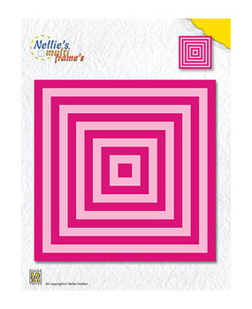 Nellie Snellen Multi Frame Square Straight Corners (MFD119) Nellie Snellen Multi Frame Square Straight Corners (MFD119)