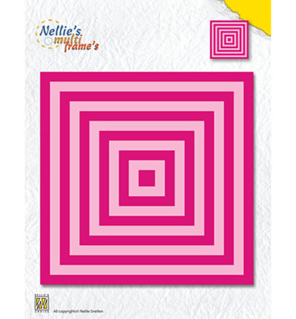 Nellie Snellen Multi Frame Square Straight Corners (MFD119) Nellie Snellen Multi Frame Square Straight Corners (MFD119)