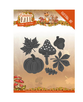 Yvonne Creations Fabulous Fall Autumn Leaves Die (YCD10149) Yvonne Creations Fabulous Fall Autumn Leaves Die (YCD10149)