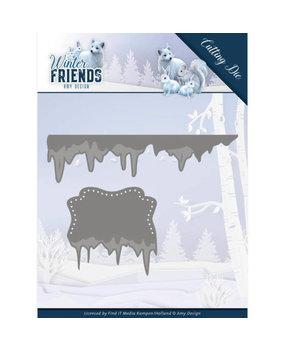Amy Design Winter Friends Ice Border Die (ADD10192)