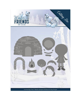 Amy Design Winter Friends Eskimo Die (ADD10193) Amy Design Winter Friends Eskimo Die (ADD10193)