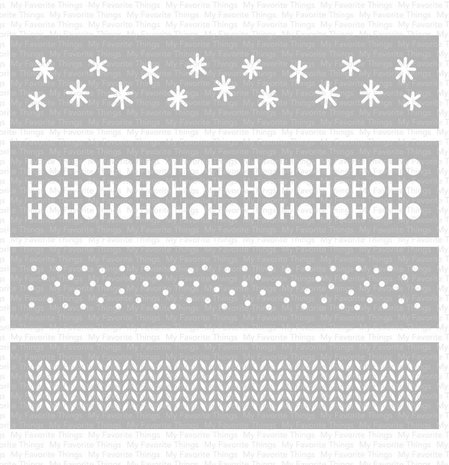 My Favorite Things Winter Stencil Strips (ST-127) My Favorite Things Winter Stencil Strips (ST-127)