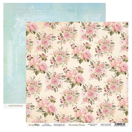 ScrapBoys Victorian Home 12x12 Inch Paper Set (VIHO-08) ScrapBoys Victorian Home 12x12 Inch Paper Set (VIHO-08)