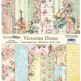 ScrapBoys Victorian Home 12x12 Inch Paper Set (VIHO-08)