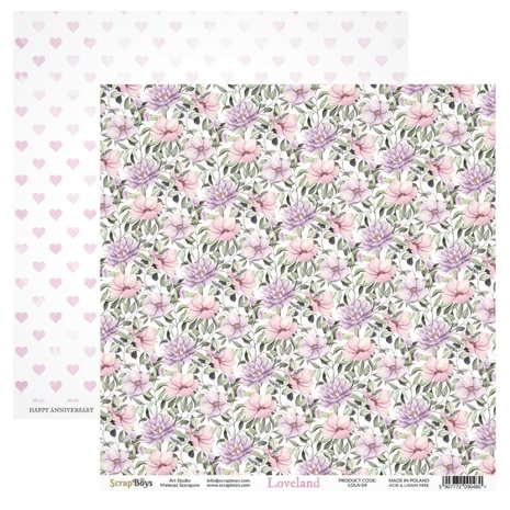ScrapBoys Loveland 12x12 Inch Paper Set (LOLA-08) ScrapBoys Loveland 12x12 Inch Paper Set (LOLA-08)