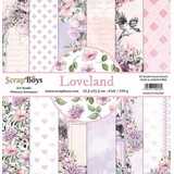 ScrapBoys Loveland 6x6 Inch Paper Pad (LOLA-09)