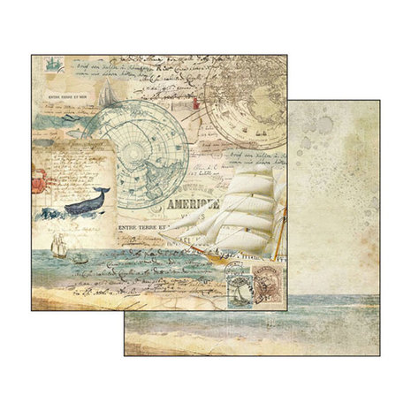 Stamperia Around the World 8x8 Inch Paper Pack (SBBS12) Stamperia Around the World 8x8 Inch Paper Pack (SBBS12)