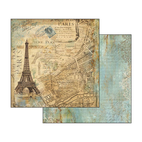 Stamperia Around the World 8x8 Inch Paper Pack (SBBS12) Stamperia Around the World 8x8 Inch Paper Pack (SBBS12)