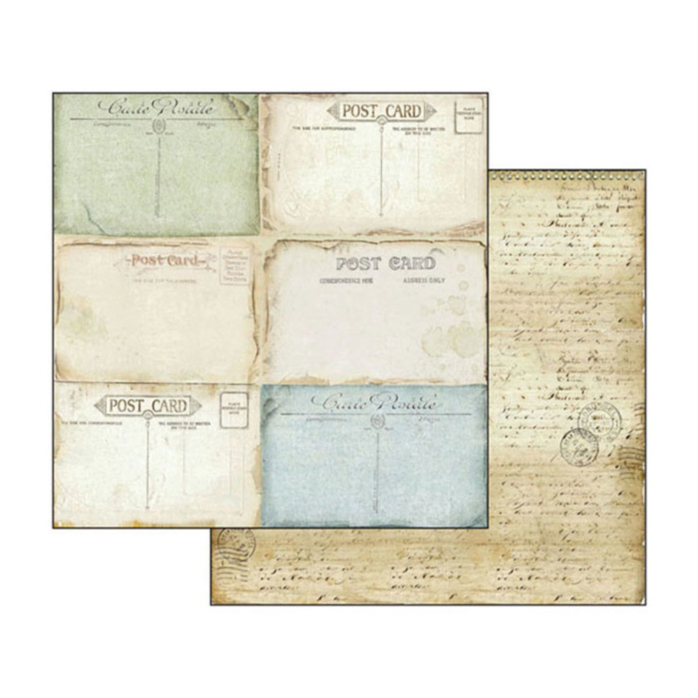 Stamperia Around the World 8x8 Inch Paper Pack (SBBS12) Stamperia Around the World 8x8 Inch Paper Pack (SBBS12)