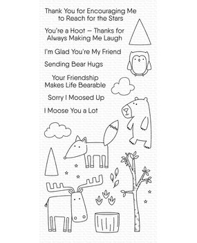 My Favorite Things Bear Hug Bunch Clear Stamps (CS-439)