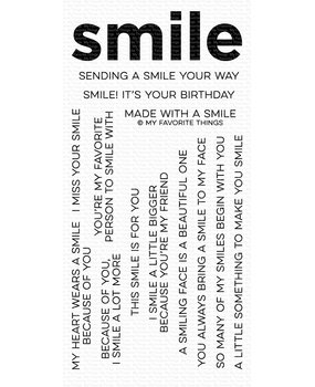 My Favorite Things Smile Maker Clear Stamps (CS-444) My Favorite Things Smile Maker Clear Stamps (CS-444)