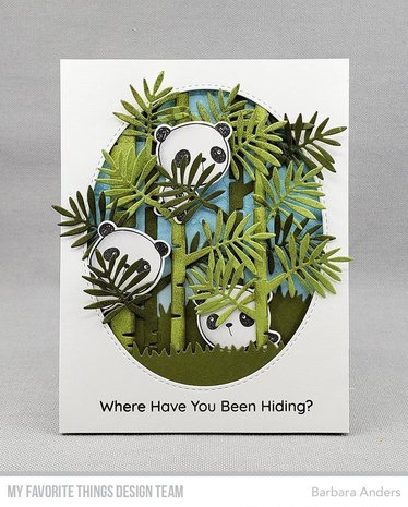 My Favorite Things Panda Pals Clear Stamps (CS-447) My Favorite Things Panda Pals Clear Stamps (CS-447)