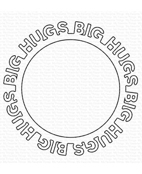 My Favorite Things Die-namics Big Hugs Circle Frame (MFT-1660)