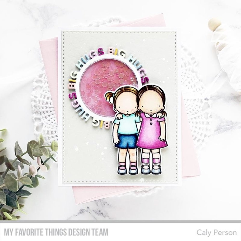 My Favorite Things Die-namics Big Hugs Circle Frame (MFT-1660)