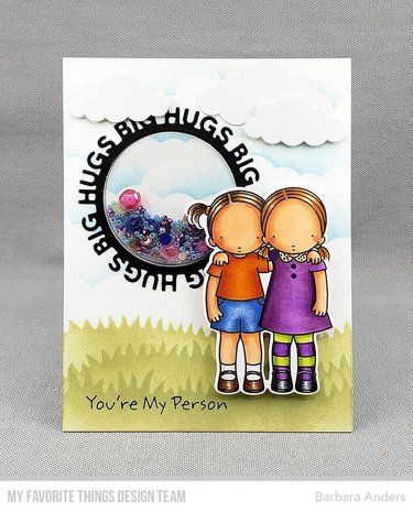 My Favorite Things Die-namics Big Hugs Circle Frame (MFT-1660)
