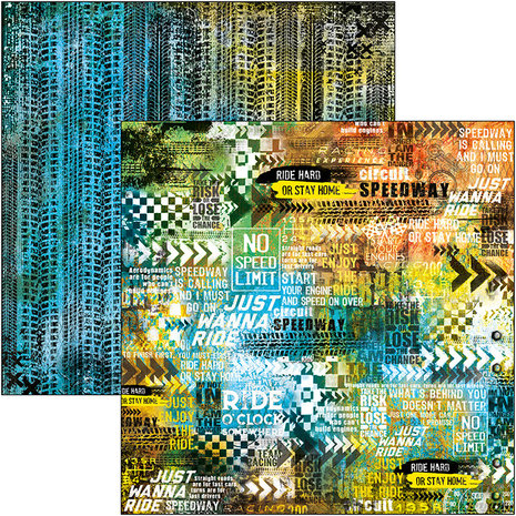 Ciao Bella Papercrafting Start Your Engines 6x6 Inch Paper Pad (CBQ031) Ciao Bella Papercrafting Start Your Engines 6x6 Inch Paper Pad (CBQ031)