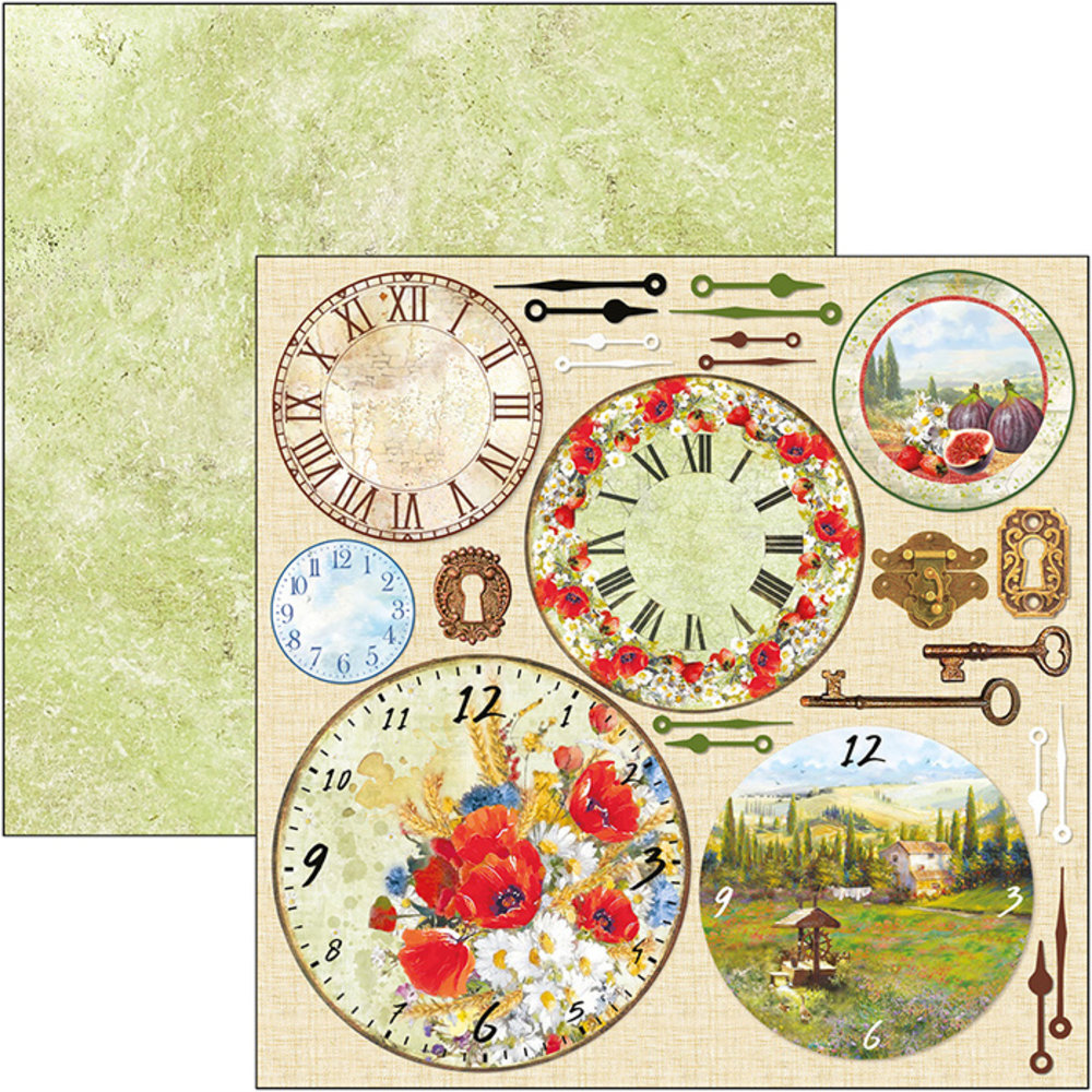 Ciao Bella Papercrafting Under the Tuscan Sun 12x12 Inch Patterns Pad (CBT032) Ciao Bella Papercrafting Under the Tuscan Sun 12x12 Inch Patterns Pad (CBT032)