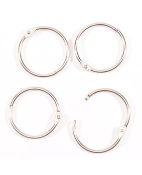Vaessen Creative Boekbind Ringen 38 mm (2021-004) Vaessen Creative Boekbind Ringen 38 mm (2021-004)