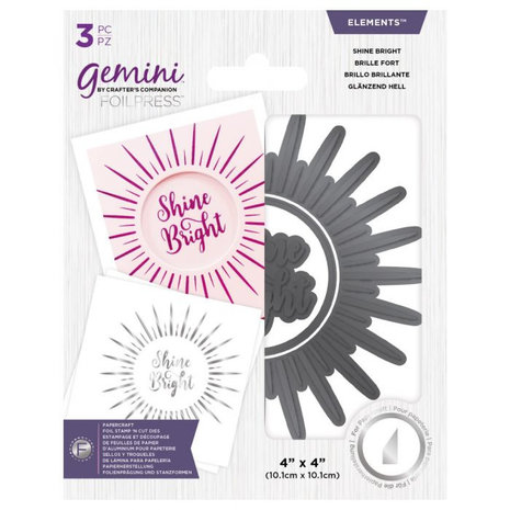 Gemini Foil Stamp ‘N’ Cut Die Shine Bright (GEM-FSC-ELE-SBRI)