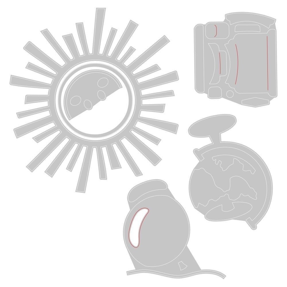 Sizzix Thinlits Alterations Circle Play (663868)