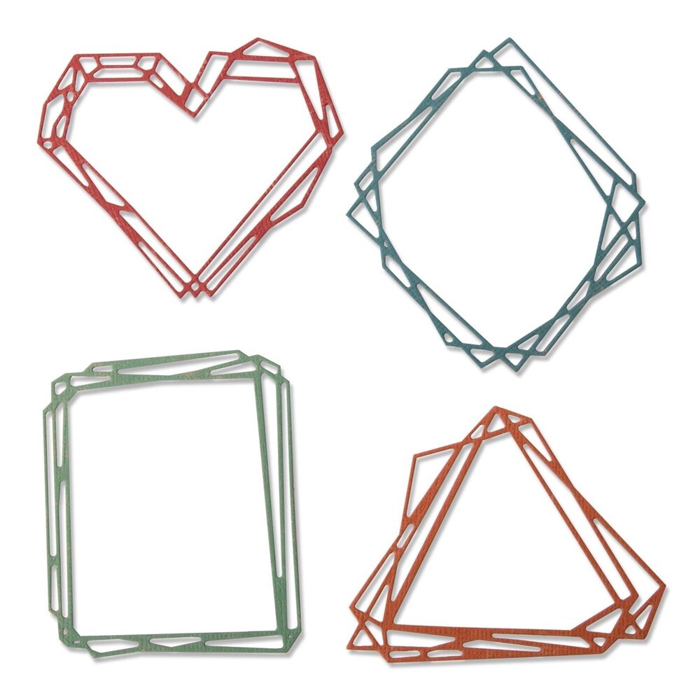 Sizzix Thinlits Alterations Geo Frames (664414) Sizzix Thinlits Alterations Geo Frames (664414)