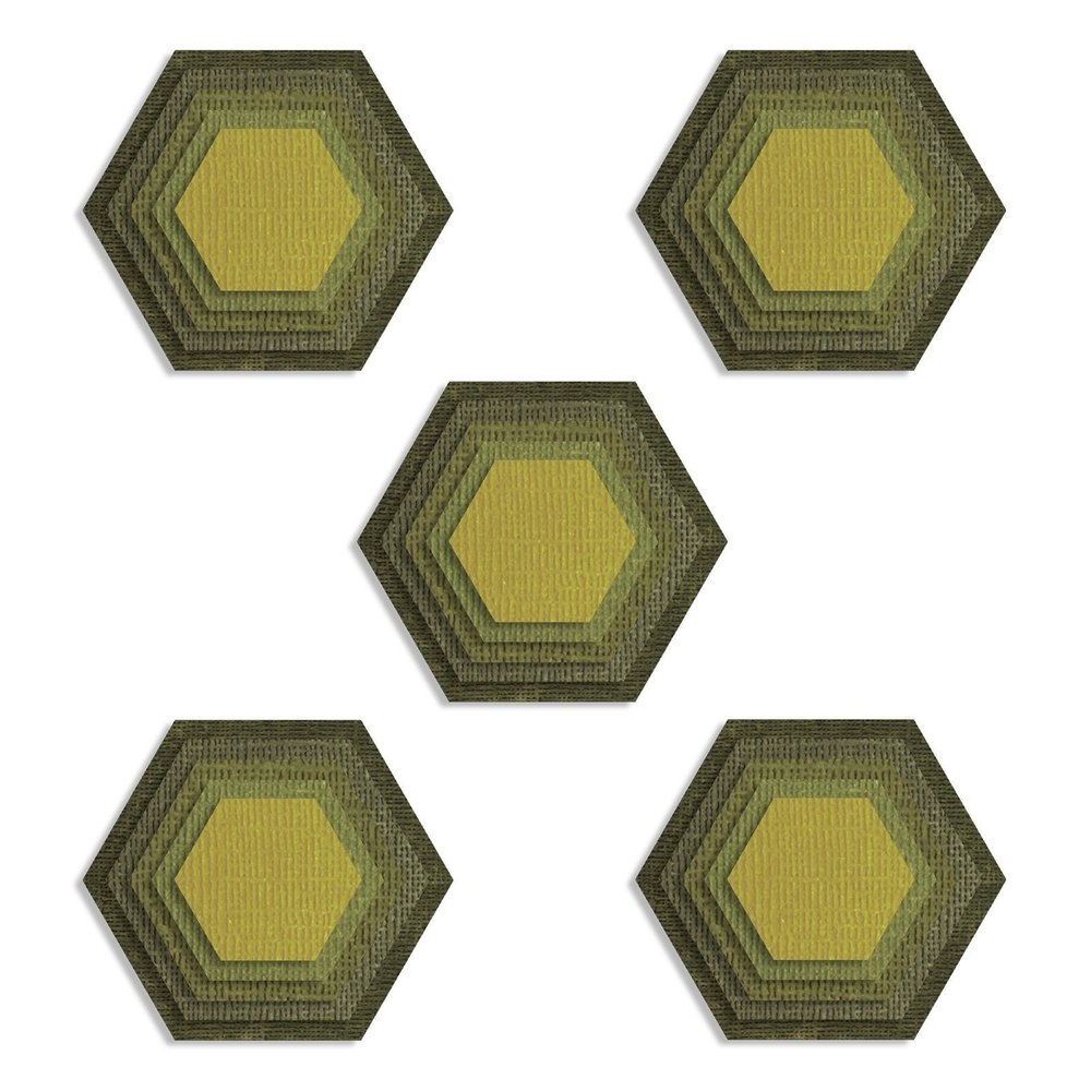 Sizzix Thinlits Alterations Stacked Tiles (664420) Sizzix Thinlits Alterations Stacked Tiles (664420)