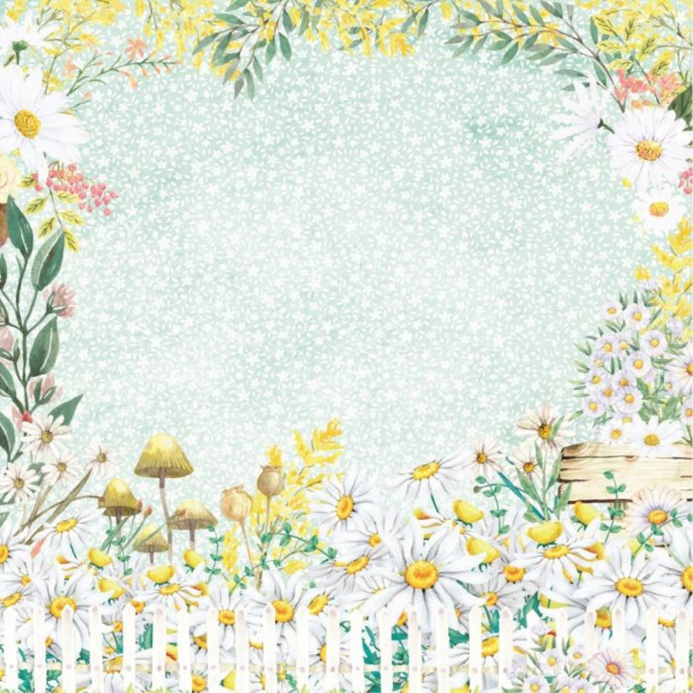 Crafter's Companion Fairy Garden 12x12 Inch Paper Pad (NG-FAIRY-PAD12)