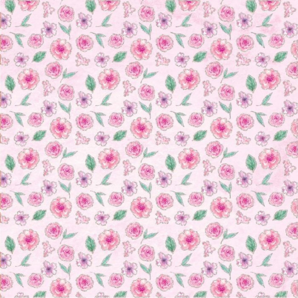 Crafter's Companion Fairy Garden 12x12 Inch Paper Pad (NG-FAIRY-PAD12)