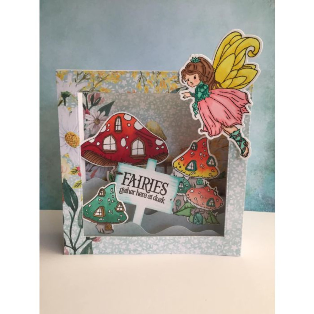 Crafter's Companion Fairy Garden Sign Post Dies (NG-FAIRY-MD-SIGN)