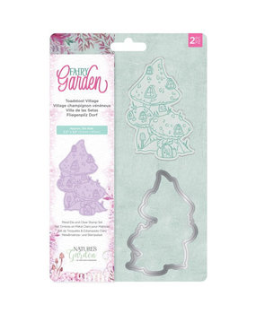 Crafter's Companion Fairy Garden Toadstool Village Stamp & Die (NG-FAIRY-STD-TVIL) Crafter's Companion Fairy Garden Toadstool Village Stamp & Die (NG-FAIRY-STD-TVIL)