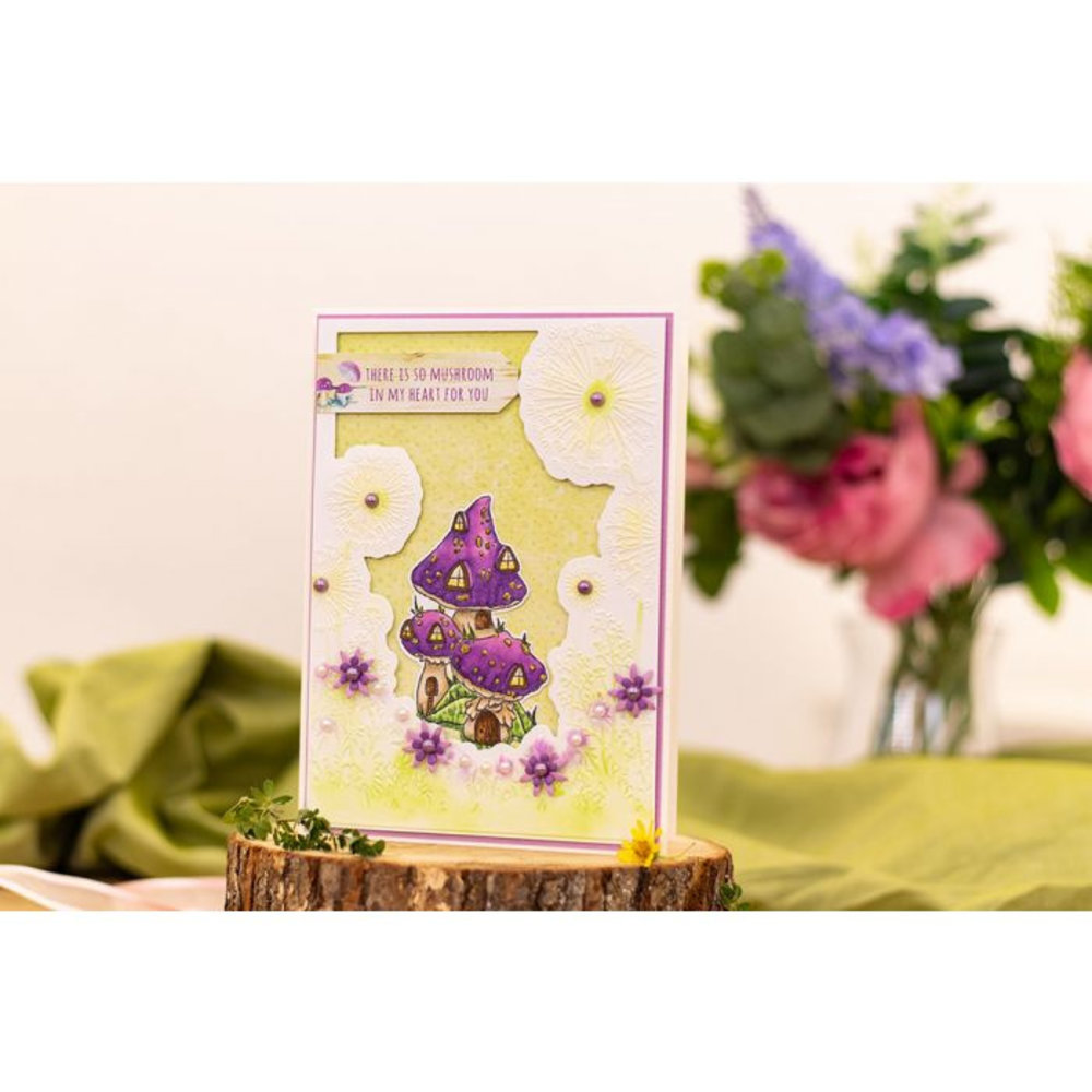 Crafter's Companion Fairy Garden Toadstool Village Stamp & Die (NG-FAIRY-STD-TVIL) Crafter's Companion Fairy Garden Toadstool Village Stamp & Die (NG-FAIRY-STD-TVIL)