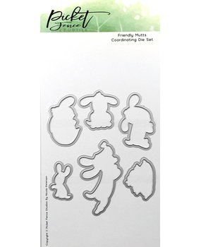 Picket Fence Studios Friendly Mutts Die (A-103D) Picket Fence Studios Friendly Mutts Die (A-103D)