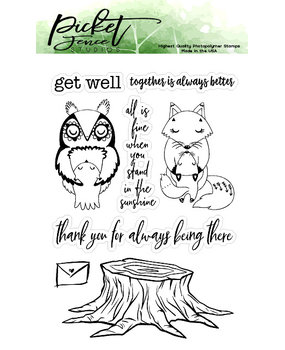 Picket Fence Studios Stand in the Sunshine Clear Stamps (A-124) Picket Fence Studios Stand in the Sunshine Clear Stamps (A-124)