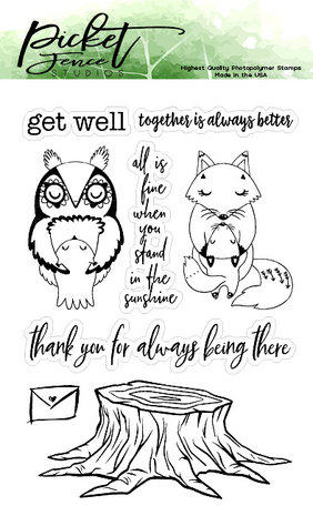 Picket Fence Studios Stand in the Sunshine Clear Stamps (A-124) Picket Fence Studios Stand in the Sunshine Clear Stamps (A-124)