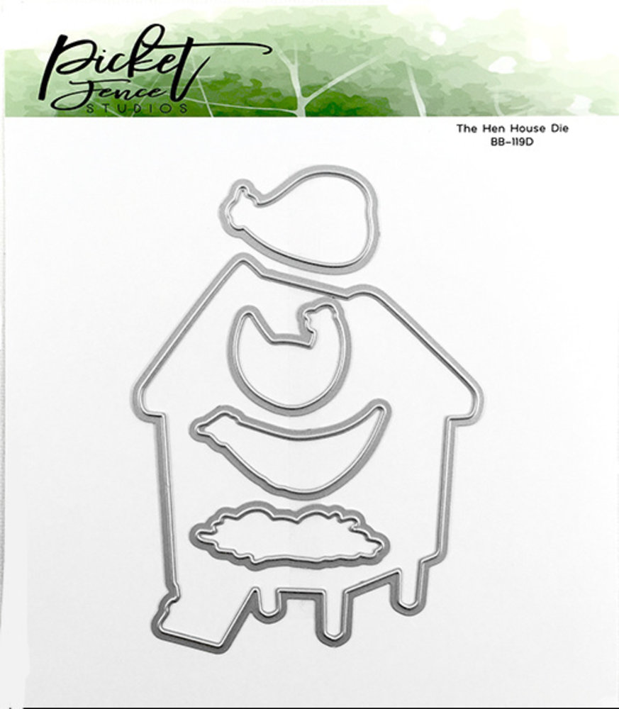 Picket Fence Studios The Hen House Die (BB-119D) Picket Fence Studios The Hen House Die (BB-119D)