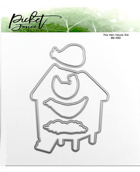Picket Fence Studios The Hen House Die (BB-119D) Picket Fence Studios The Hen House Die (BB-119D)