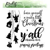 Picket Fence Studios String of Lights Clear Stamps (C-102)