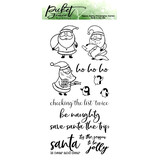 Picket Fence Studios Santa Mischief Clear Stamps (C-104)