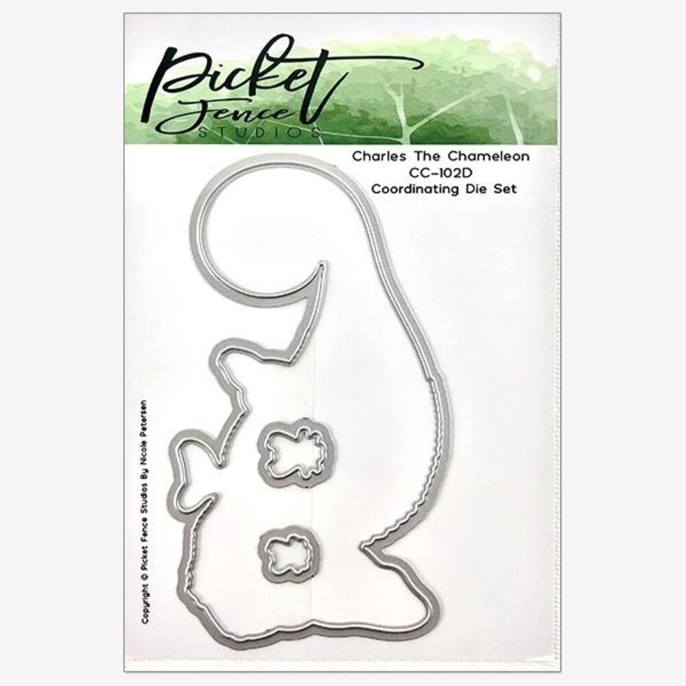 Picket Fence Studios Charles The Chameleon Die (CC-102D) Picket Fence Studios Charles The Chameleon Die (CC-102D)