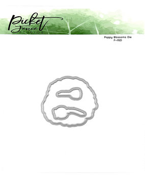 Picket Fence Studios Poppy Blossoms Die (F-115D) Picket Fence Studios Poppy Blossoms Die (F-115D)