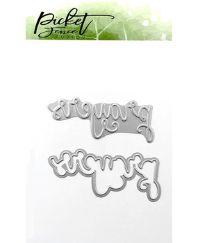 Picket Fence Studios Prayers Foil and Cutting Die (FI-110) Picket Fence Studios Prayers Foil and Cutting Die (FI-110)