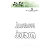 Picket Fence Studios Merci Foil and Cutting Die (FI-118)