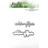 Picket Fence Studios Crafty Wishes Foil and Cutting Die (FI-120)