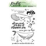 Picket Fence Studios A Dose of Vitamin Sea Clear Stamps (OC-104)